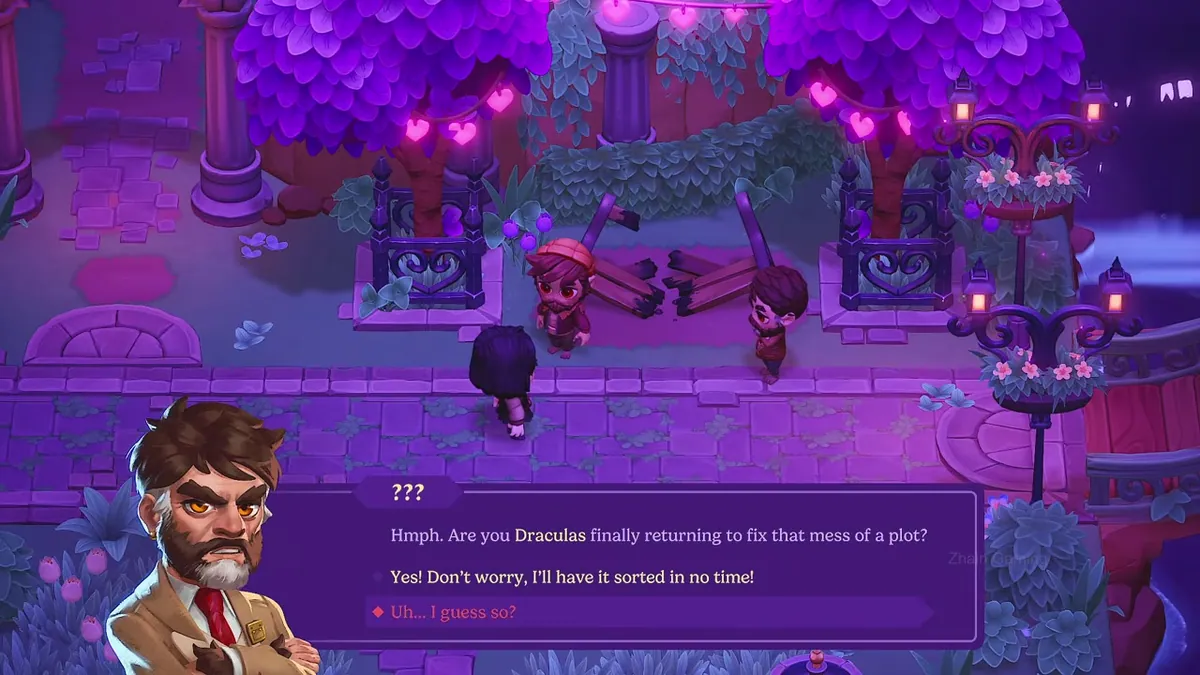 A full-release flower and inventory scene illustrates the Red Rose reserve used for Elvira's gifts.