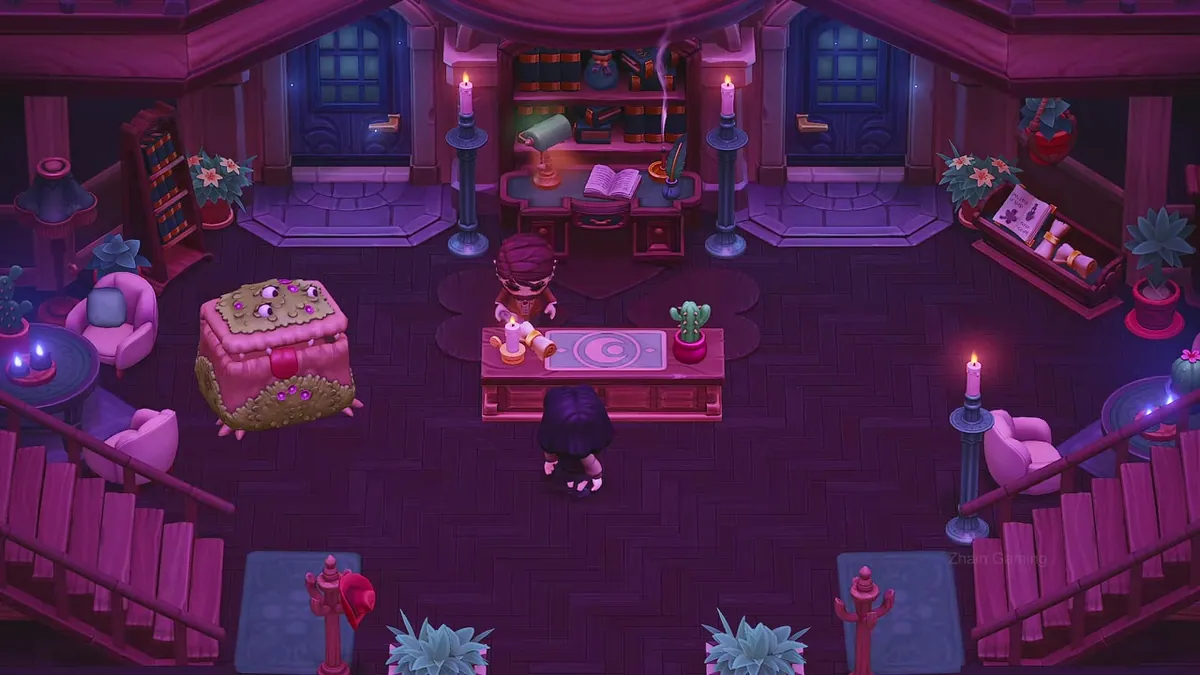 A full-release flower and cooking scene illustrates the two reliable gift routes for Kim: Pink Rose and Chocolate Cupcake.